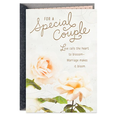 Marriage Makes the Heart Bloom Wedding Card for only USD 4.99 | Hallmark