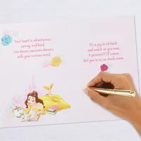 Disney Beauty and the Beast Belle Birthday Card With Bookmark for only USD 6.59 | Hallmark