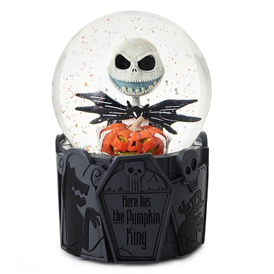 Disney Tim Burton's The Nightmare Before Christmas Pumpkin King Snow Globe With Light and Sound for only USD 69.99 | Hallmark