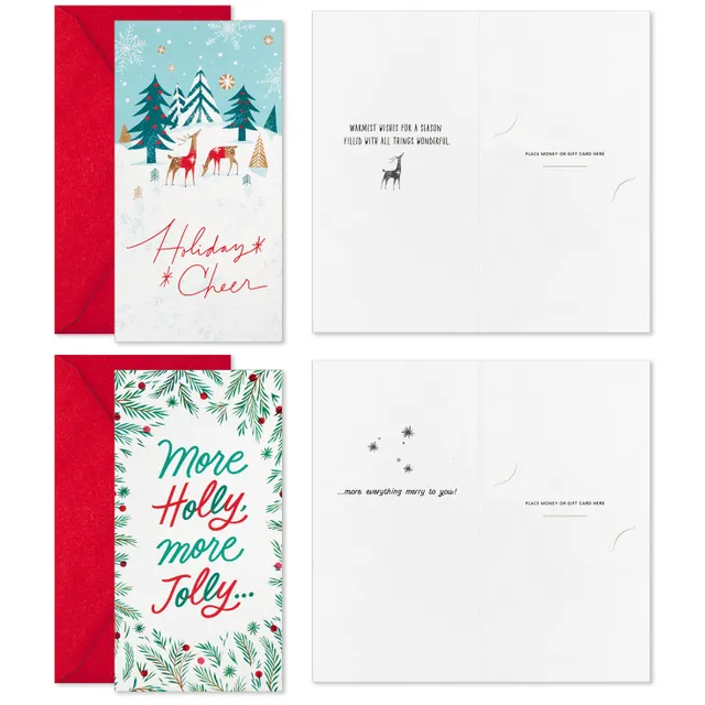 Hallmark Boxed Christmas Cards Assortment, Cozy Christmas (6 Designs, 36  Cards with Envelopes)