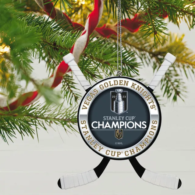 Vegas Golden Knights Christmas Stanley Cup Champions Ornament