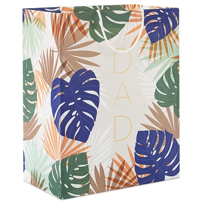 13" Monstera Palm Leaves Large Father's Day Gift Bag for only USD 4.99 | Hallmark
