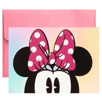 Disney Minnie Mouse Peeking Blank Note Cards, Pack of 10 for only USD 9.99 | Hallmark