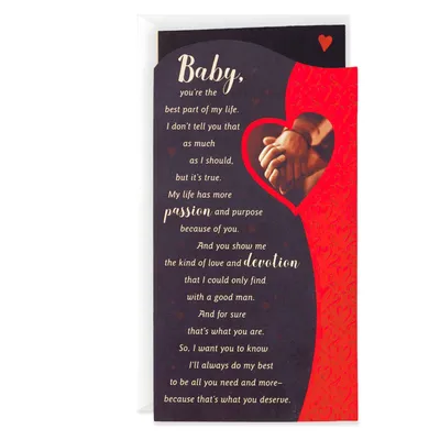 The Man I Love Romantic Valentine's Day Card for only USD 3.99 | Hallmark