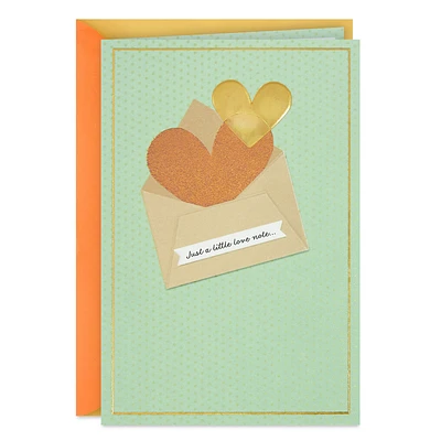 Just a Little Love Note Romantic Love Card for only USD 5.59 | Hallmark