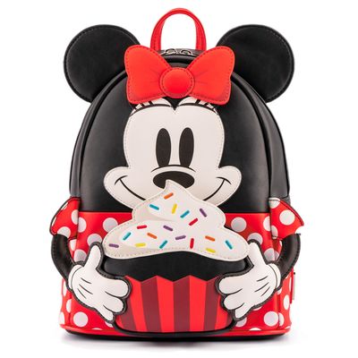 Loungefly Disney Minnie Mouse Sprinkle Cupcake Cosplay Mini Backpack