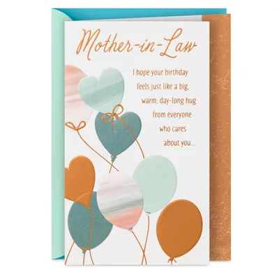 Warm Hugs Birthday Card for Mother-in-Law for only USD 3.99 | Hallmark