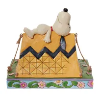 Jim Shore Peanuts Snoopy and Woodstock Camping Figurine, 6" for only USD 79.99 | Hallmark