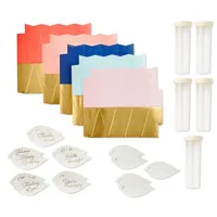 Mini Paper Vase Kit, Pack of 5 With Water Vials and Leaf Tags for only USD 14.99 | Hallmark