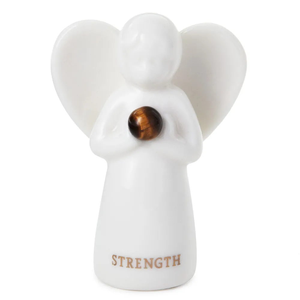 Tiger Eye Angel of Strength Mini Angel Figurine, 2" for only USD 7.99 | Hallmark