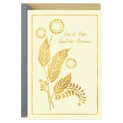 A Wish for Peace and Comfort Spanish-Language Sympathy Card for only USD 3.59 | Hallmark