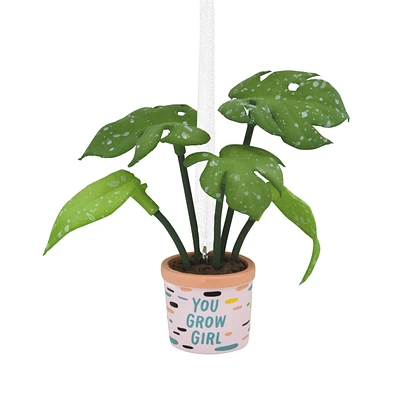 You Grow Girl Houseplant Hallmark Ornament for only USD 12.99 | Hallmark