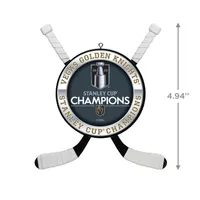 NHL® Vegas Golden Knights® 2023 Stanley Cup® Champions Hockey Ornament for only USD 24.99 | Hallmark