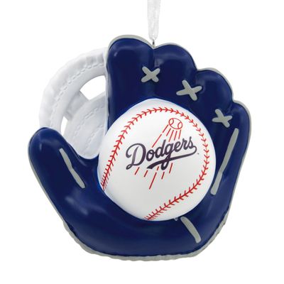 MLB Los Angeles Dodgers Baseball Jersey Metal Hallmark Ornament