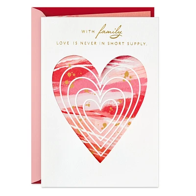 You're Loved Valentine's Day Card for Family for only USD 5.59 | Hallmark