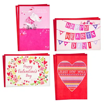 Charming and Cheery Assorted Valentine's Day Cards, Pack of 8 for only USD 6.99 | Hallmark