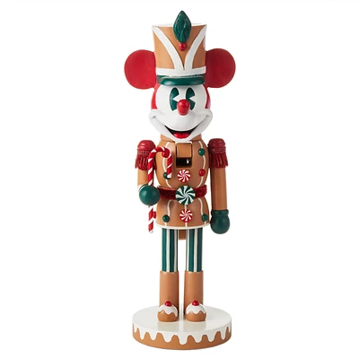 Disney Mickey Mouse Gingerbread Nutcracker Figurine, 13.5" for only USD 59.99 | Hallmark