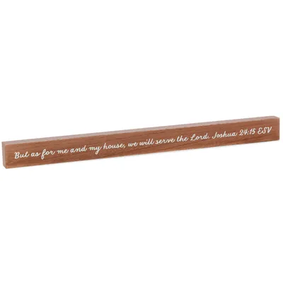 As for Me and My House Scripture Quote Sign, 23.5x2 for only USD 14.99 | Hallmark