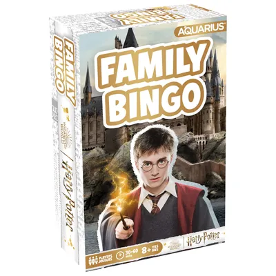 Aquarius Harry Potter Family Bingo Game for only USD 14.99 | Hallmark