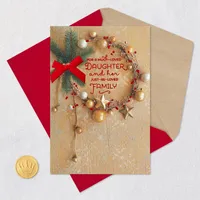 A Happy Holiday Together Christmas Card for Daughter and Family for only USD 5.59 | Hallmark