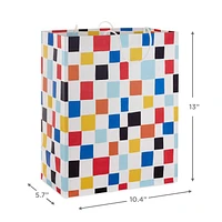13" Colorful Checkered Large Gift Bag for only USD 4.49 | Hallmark