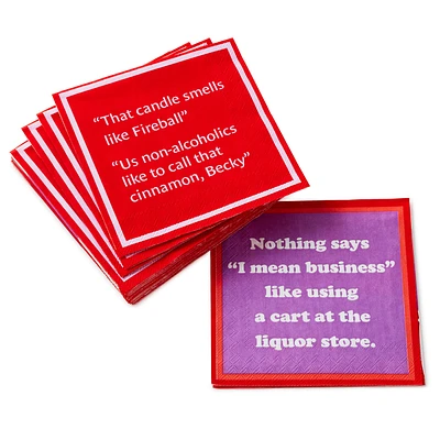 Drinks on Me Fireball Funny Party Napkins, Pack of 20 for only USD 5.99 | Hallmark