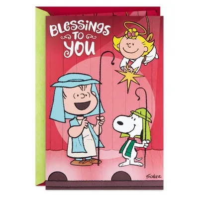 Peanuts® Blessings and Joy Musical Pop-Up Christmas Card for only USD 6.99 | Hallmark