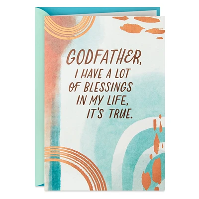 You're a Blessing Father's Day Card for Godfather for only USD 2.99 | Hallmark