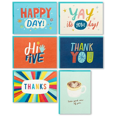 Assorted Modern Lettering Blank Note Cards, Box of 24 for only USD 14.99 | Hallmark