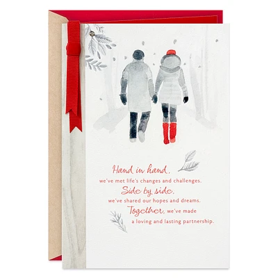 My Partner, My Love Christmas Card for Wife for only USD 6.99 | Hallmark