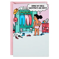 Classy Yet Comfy Funny Birthday Card for only USD 4.49 | Hallmark