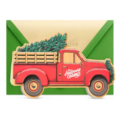 Hallmark Channel Red Truck The Things You Love Christmas Card for only USD 9.59 | Hallmark