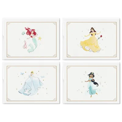Disney Princess Assorted Boxed Blank Note Cards Multipack, Pack of 24 for only USD 14.99 | Hallmark