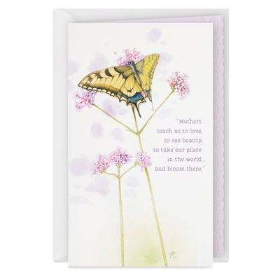 Marjolein Bastin Butterfly Sympathy Card for Loss of Mother
