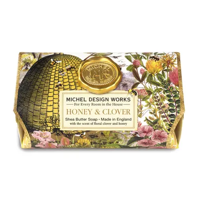 Michel Design Works Honey & Clover Scented Bath Soap Bar, 8.7 oz. for only USD 13.99 | Hallmark