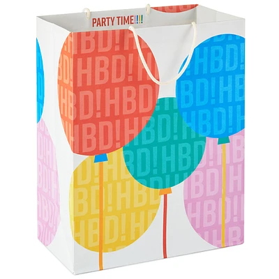 13" Balloons Large Birthday Gift Bag for only USD 4.99 | Hallmark