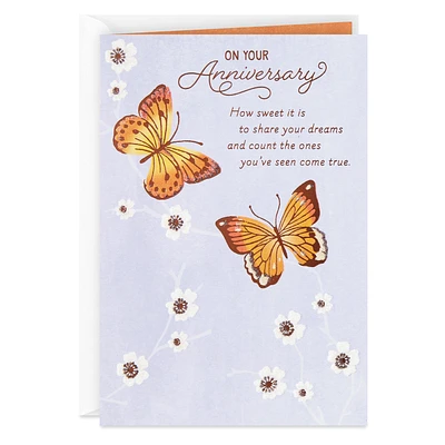 Counting All Your Dreams Come True Anniversary Card for only USD 4.59 | Hallmark