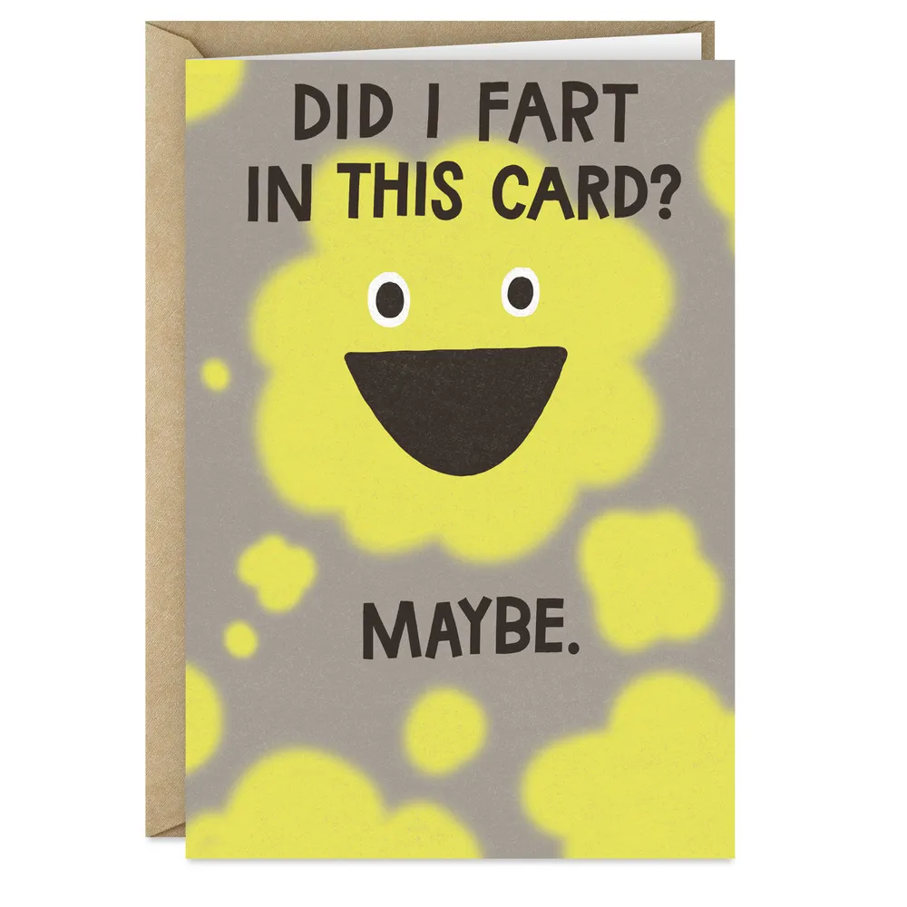 Fart in a Card Funny Birthday Card for only USD 3.49 | Hallmark