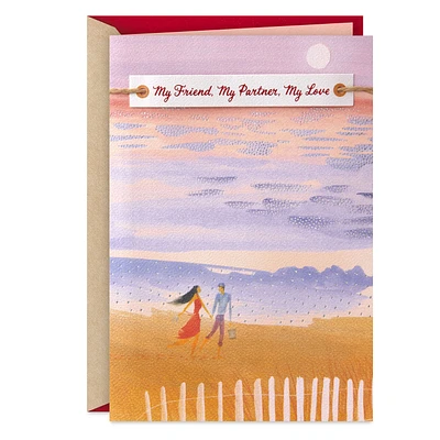 My Friend, My Partner, My Love Romantic Valentine's Day Card for only USD 6.99 | Hallmark