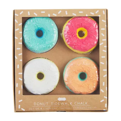 Mud Pie Donut Washable Sidewalk Chalk, 4 Pieces for only USD 12.00 | Hallmark