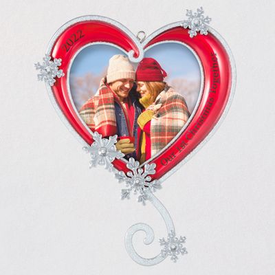 Our First Christmas Together 2022 Photo Frame Ornament