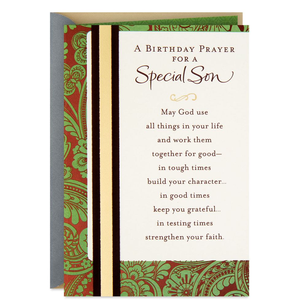 Hallmark Every Blessing and Joy Religious Birthday Card for Son |  Montebello Town Center