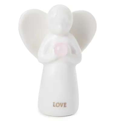Rose Quartz Angel of Love Mini Angel Figurine, 2" for only USD 7.99 | Hallmark