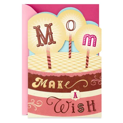 Make a Wish Birthday Card for Mom for only USD 6.59 | Hallmark