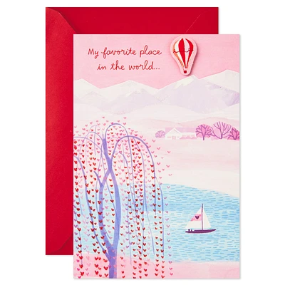 Favorite Place Is Next to You 3D Pop-Up Valentine's Day Card for only USD 5.99 | Hallmark