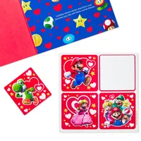 Nintendo Super Mario™ Valentine's Day Card With Puffy Stickers for only USD 5.99 | Hallmark