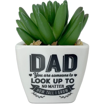 Faux Potted Succulent With Dad Message for only USD 9.99 | Hallmark