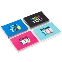 Bright and Colorful Assorted Blank Thank-You Notes, Pack of 48 for only USD 10.99 | Hallmark