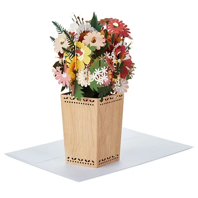 Jumbo Flower Bouquet in Vase 3D Pop-Up Blank Card for only USD 19.99 | Hallmark