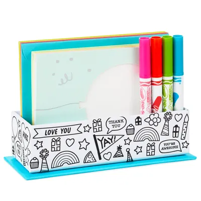 Crayola® Kids Card Kit With Markers in Caddy, Pack of 8 for only USD 14.99 | Hallmark